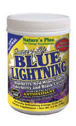 Source of Life Blue Lightning Antioxidant Energy Drink 0.5 lb. (230g) Jars Powder from Natures Plus
