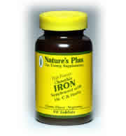 IRON 40 MG90 90 ct from Natures Plus