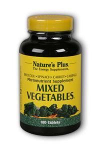 MIXED VEGETABLES 180 180 ct from Natures Plus