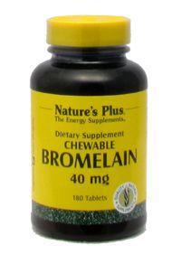 CHEWABLE BROMELAIN 40 MG 180 180 ct from Natures Plus