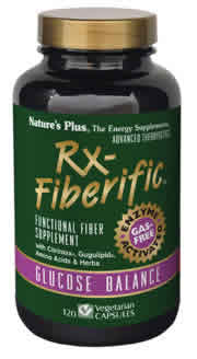 Rx-Fibrific Glucose Balance 120 Vcaps from Natures Plus