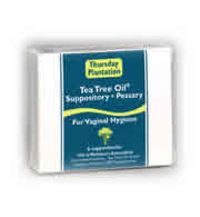 TEA TREE SUPPOSITORIES 6 1 ct from Natures Plus