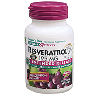 Natures Plus: Herbal Actives E  R Reservatrol 125 mg 60 Tablets
