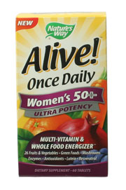 NATURE'S WAY: Alive Once Daily Women's 50 Plus Ultra 60 tabs