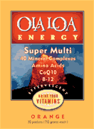 Energy Drink Orange 30 pkts from Ola Loa