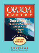 Energy Drink Tropical 30 pkts from Ola Loa