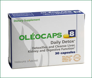 Oleocap 8 Daily Detox Liver Kidney Digestive Function 30 Softgels from EuroPharma