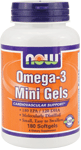 Omega-3 500mg mini gels, 180 Softgel