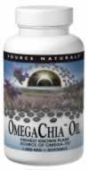 Source naturals - Omegachia oil omega-3 120 Sg