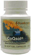 CoQsol® 100mg 30 caps from FOODSCIENCE OF VERMONT