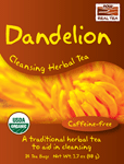 Dandelion tea organic, 24 Bags
