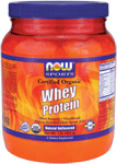 NOW: Organic Whey Protein Concentrate Powder 1lb