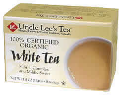 Tea,og,white Case of 6 / 18 BAG from Uncle Lee's Tea