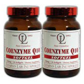 Olympian labs - Coq10 softgels 100mg twin pack 30 + 30 softgels