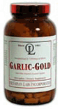 Garlic Gold 600mg 7200mcg Allicin 250 caplets from OLYMPIAN LABS