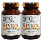 Ginkgo Biloba Extract 120mg Twin Pack 60 + 60 caps from OLYMPIAN LABS