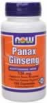 Now - Panax gins  520mg TWINS 2 100 CAPS