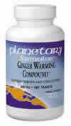 Ginger Warming Compound 90 tabs from PLANETARY FORMULAS