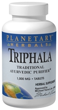 Triphala traditional ayurvedic purifier, 180 tabs