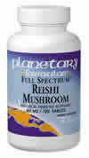Full Spectrum Reishi Mushroom 460 mg 100 tabs from PLANETARY FORMULAS