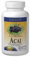 ACAI Full Spectrum 1000mg 60 capsules from PLANETARY FORMULAS