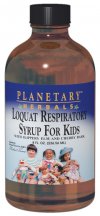 Planetary formulas - Planetary loquat respiratory syrup for kids 4 oz