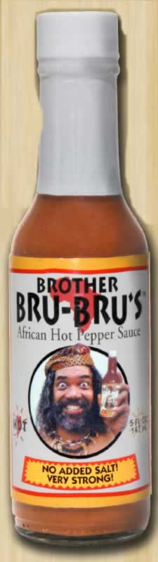 BRO BRU BRU AFRICAN HOT SAUCE