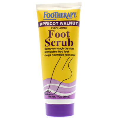 Footherapy apricot walnut scrub, 7 oz