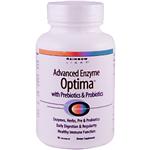 Advanced enzyme optima with  prebiotics and probiotics, 90 caps