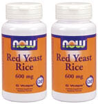 Red yeast rice 600mg twinpack, 60 + 60 Vcaps