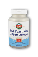 Red Yeast Rice, CoQ10, Omega-3 60 Sg from Kal