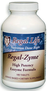 Regal life - Regal zyme 180 tabs