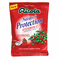 Ricola - Throat drops vitamin c cranberry bag 3 oz