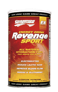 Revenge!! Sport Oasis Orange Powder w-Water Bottle 680 gm from CHAMPION NUTRITION