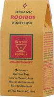 Organic  kosher rooibos tea blend with honeybush, 20 bags