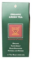 Organic green tea, 15 bags