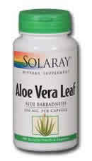 Aloe Vera Leaf 100ct 250mg from Solaray