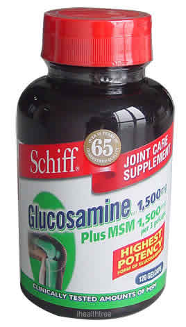 Glucosamine MSM 1500mg 150 softgels from SCHIFF/BIO FOODS