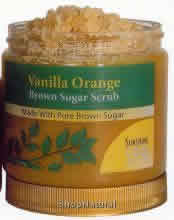 Brown Sugar Scrub Vanilla Orange 16 oz from SUNSHINE PRODUCTS GROUP