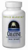 Creatine 1000 mg 50 tabs from SOURCE NATURALS