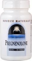 Pregnenolone 50 mg 60 tabs from SOURCE NATURALS