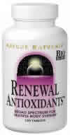 RENEWAL ANTIOXIDANTS 120 tabs from SOURCE NATURALS