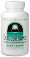 Guggulsterones 37.5mg 60 tabs from SOURCE NATURALS