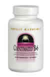 Coenzymated B-6 100mg 30 tabs from SOURCE NATURALS