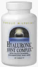 Hyaluronic Joint Complex 120 tabs from SOURCE NATURALS