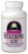 Hyaluronic Acid 50 mg from BioCell Collagen II 30 caps from SOURCE NATURALS
