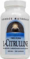 L-Citrulline 500mg 60 caps from SOURCE NATURALS