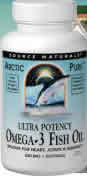 Ultra Potency Omega-3 Fish Oil 30 SG - EPA 450mg DHA 340mg from SOURCE NATURALS