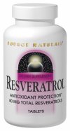 Resveratrol 120 tabs from SOURCE NATURALS