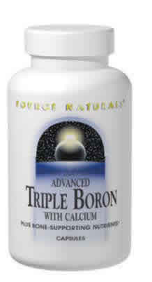 Advanced Triple Boron with Calcium 240 Capsules from Source Naturals